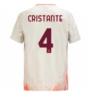 AS Roma Bryan Cristante #4 Bortatröja 2024-25 Kortärmad